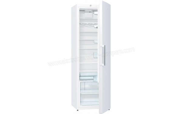 GORENJE R6191FW - Vue 3/4 gauche porte ouverte
