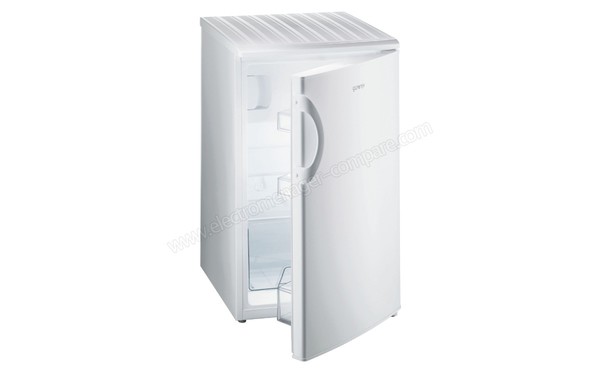 GORENJE RB3092ANW - Vue 3/4 gauche avec porte ouverte