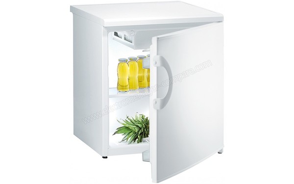 GORENJE RB4061AW - Vue 3/4 gauche porte ouverte