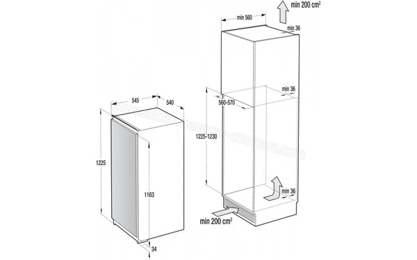 Gorenje nrki418fp2 схема встройки