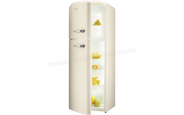 GORENJE RF60309OC-L v2 - Vue 3/4 droite porte entrouverte