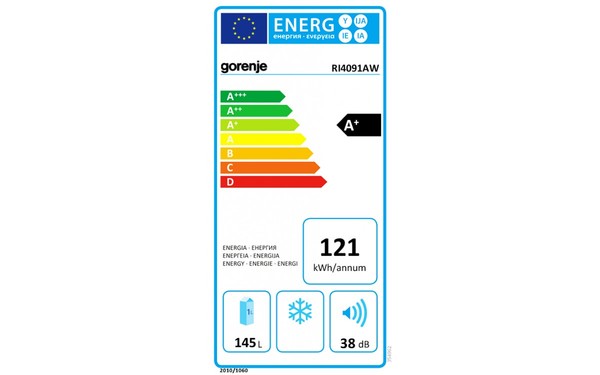 GORENJE RI4091AW - &Eacute;tiquette &eacute;nergie