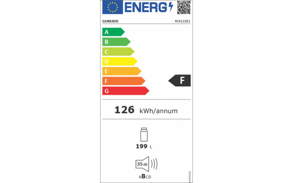 GORENJE RI4122E1 - &Eacute;tiquette &eacute;nergie v2