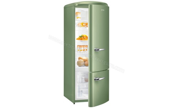 GORENJE RK60319OOL - Vue 3/4 gauche portes ouvertes