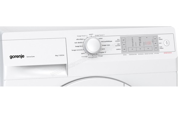 GORENJE W8403 - Panneau de commandes