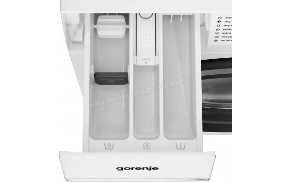 GORENJE WDG2P1174A2D2 - Zoom sur le tiroir lessiviel