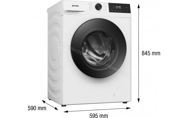 GORENJE WG2P114A22 - Dimensions