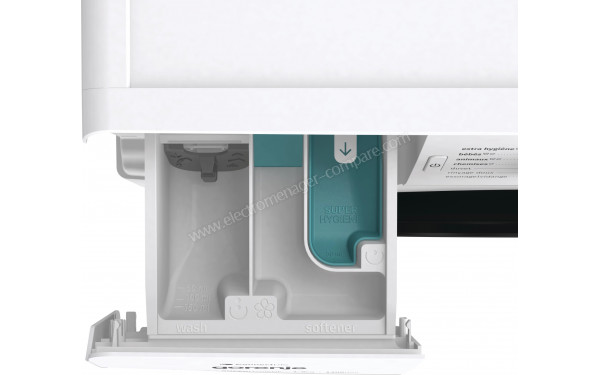 GORENJE WGPNEI84A1DS - Zoom sur le tiroir lessiviel