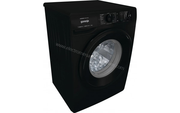 GORENJE WNEI84ADSB - Vue en contre-plong&eacute;e 3/4 gauche