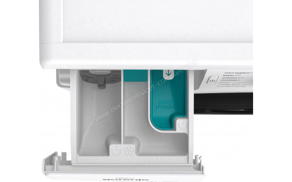 GORENJE WPNEI94A1DS - Zoom sur le tiroir lessiviel