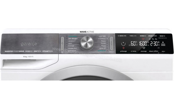 GORENJE WS16ALNST - Panneau de commandes