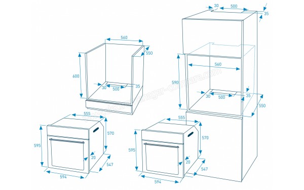 GRUNDIG GEBM34001XP - Sch&eacute;ma technique