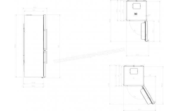 GRUNDIG GKN16828FX - Sch&eacute;ma technique