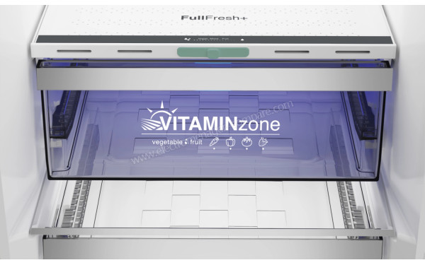 GRUNDIG GKPN 66940 LXPW - Bac fra&icirc;cheur (cr&eacute;dit : Boulanger)