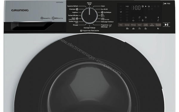 GRUNDIG GW7P79419W - Panneau de commandes