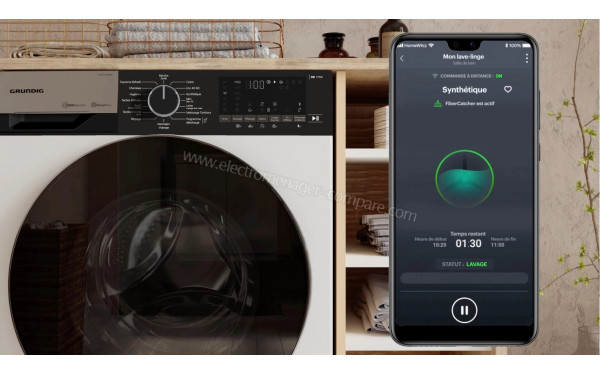 GRUNDIG GW7P79419W - Mise en situation