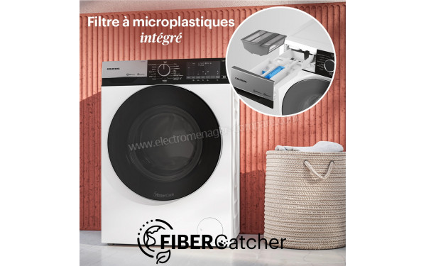 GRUNDIG GW7P79419W - Zoom sur le tiroir lessiviel