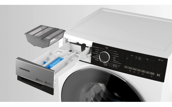 GRUNDIG GW7P79419W - Zoom sur le tiroir lessiviel