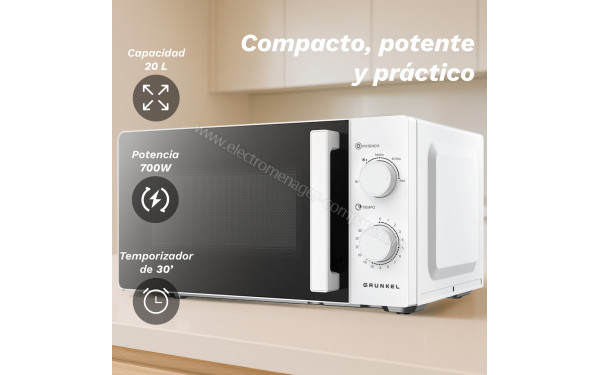GRUNKEL MW-20EASY - Mise en situation