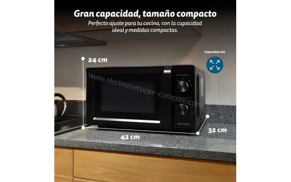 GRUNKEL MW-20MN - Dimensions