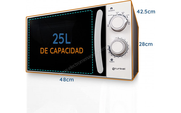 GRUNKEL MW-25SG - Dimensions