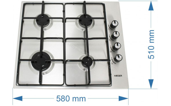 HAEGER PG-4GI.008A - Dimensions