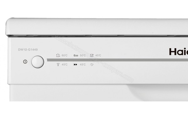 HAIER DW12-G1449 - Panneau des programmes (cr&eacute;dit : But)