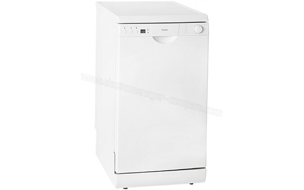 HAIER DW9-TFE3-F - Vue 3/4 gauche (cr&eacute;dit : Darty)