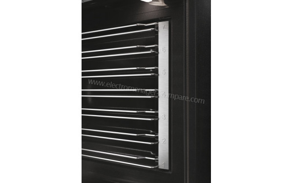 HAIER H6 ID46R5YTB - Zoom sur les rails