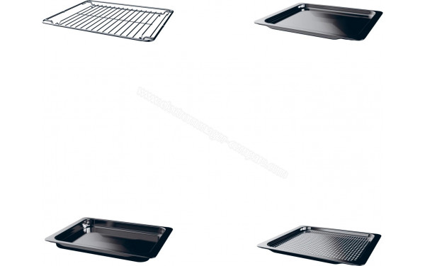 HAIER H6 ID68C5YTB - Vue de la grille et des l&egrave;chefrites