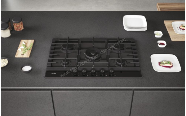 HAIER HAHG7W5HEB - Appareil encastr&eacute; vue de face