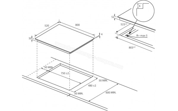 HAIER HAMTSJ86TFTCF/1 - Dimensions
