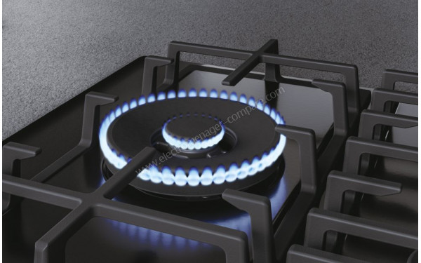 HAIER HAVG7WL4HB - Zoom sur le foyer Wok