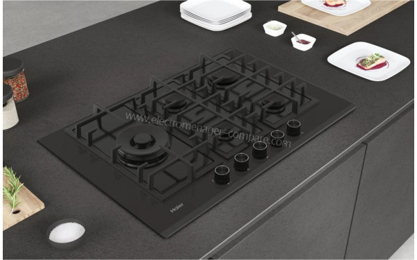 HAIER HAVG7WL5WS6B - Appareil encastr&eacute; vue 3/4 gauche