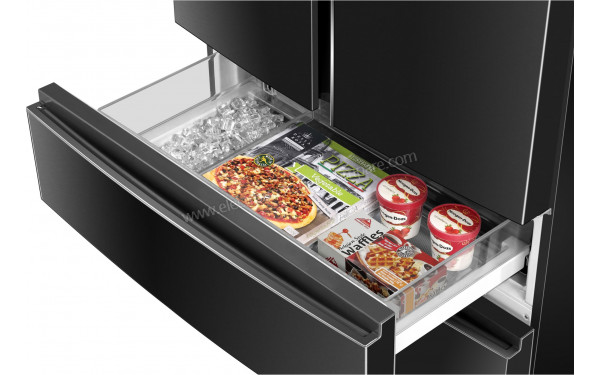 HAIER HB26FSNAAA - Vue sur les tiroirs partie cong&eacute;lateur