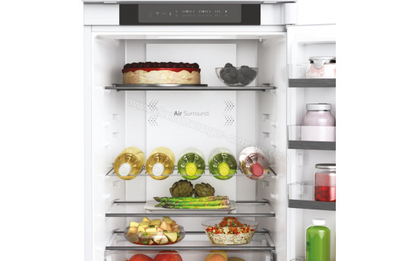 HAIER HBW5519E - Vue de l'int&eacute;rieur partie r&eacute;frig&eacute;rateur