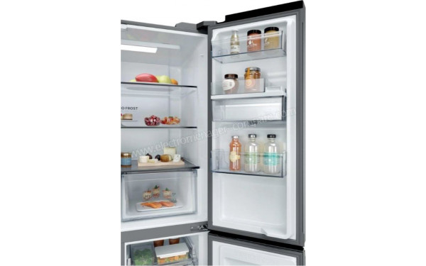 HAIER HCR39F19EWMM - Vue de l'int&eacute;rieur partie r&eacute;frig&eacute;rateur