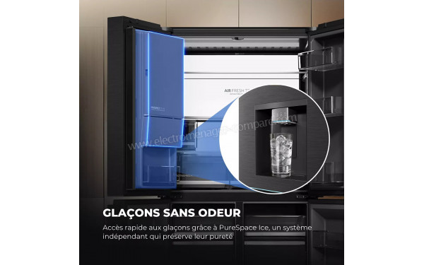 HAIER HCW99F18DIMB - Fabrique &agrave; gla&ccedil;ons