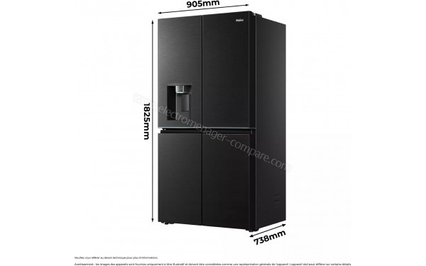 HAIER HCW99F18DIMB - Dimensions