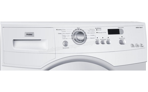 HAIER HD90-79A-F - Panneau de commandes