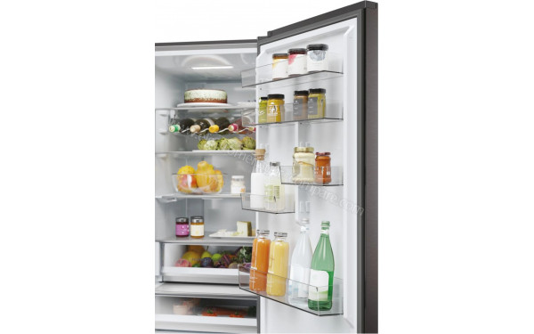 HAIER HDPW5620ANPD - Vue de l'int&eacute;rieur partie r&eacute;frig&eacute;rateur
