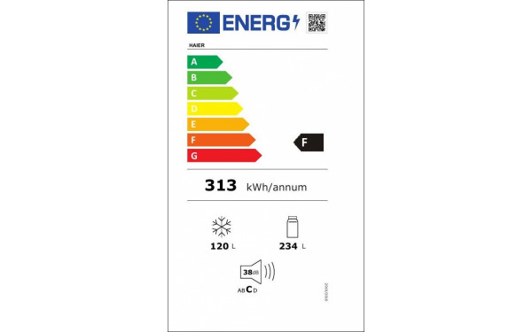 HAIER HDR3619FNMP - &Eacute;tiquette &eacute;nergie v2