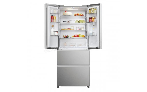 HAIER HFR3718ENMM - Vue de l'int&eacute;rieur partie r&eacute;frig&eacute;rateur