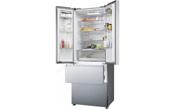 HAIER HFR5719ENMG - Vue de l'int&eacute;rieur partie r&eacute;frig&eacute;rateur
