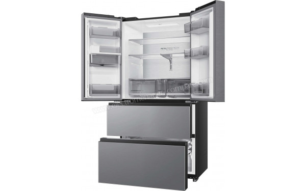 HAIER HFR59F18CWMM - Vue de l'int&eacute;rieur partie r&eacute;frig&eacute;rateur