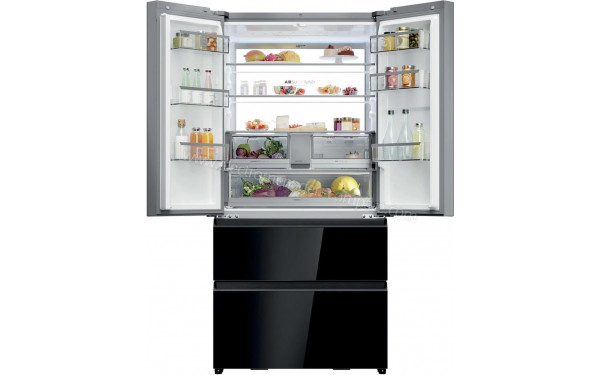 HAIER HFR79F19DFGB - Vue de l'int&eacute;rieur partie r&eacute;frig&eacute;rateur