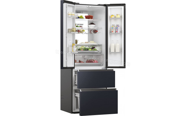 HAIER HFW7720ENMB - Vue de l'int&eacute;rieur partie r&eacute;frig&eacute;rateur