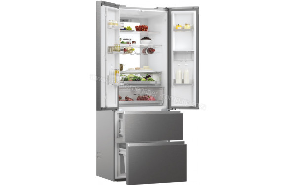 HAIER HFW7720EWMP - Vue de l'int&eacute;rieur partie r&eacute;frig&eacute;rateur