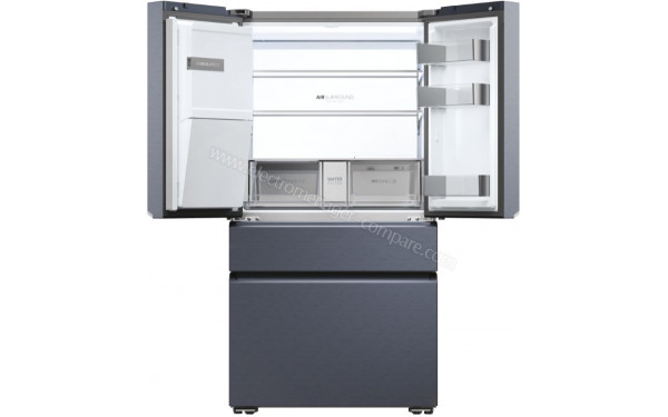 HAIER HFW7918EIMB - Vue de l'int&eacute;rieur partie r&eacute;frig&eacute;rateur