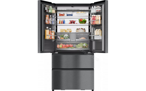 HAIER HFW99F19ESSB - Vue de l'int&eacute;rieur partie r&eacute;frig&eacute;rateur